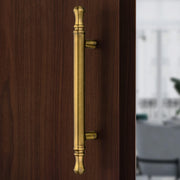 Plantex 14 inch Main Door Handle/Heavy Duty Door Handles for Main Door/Pull-Push Handle for Glass & Wooden Doors - Pack of 1 (Brass Antique) - 3 Years Warranty