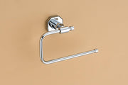Plantex Nipron 304 Grade Stainless Steel Towel Rack for Bathroom/Double Soap Holder/Napkin Ring/Bathroom Accessories - Chrome