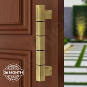 Plantex Mighty Aluminium 11 Inch Main Door Handle/Pull-Push Handle for Glass Door/3 Years Warranty By Plantex - Pack of 1 (Brass Antique)