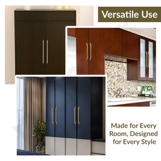 Plantex Cabinet Handle/288mm Handle for Cabinet/Door Pull-Push Handle for Home/Office - Pack of 1 (Brass Antique)