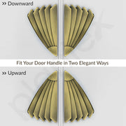Plantex Door Handle/6 Inch Main Door Handle/Handle for Wooden Door/Pull-Push Door Handle/Door Accessories (Pack of 1, Brass Antique)