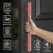 Plantex 12 Inch Main Door Handle/Aluminium Handle for Door/Pull-Push Handle for Home/Office/3 Years Warranty By Plnatex - Pack of 1 (APS-612, Rose Gold)