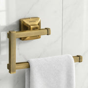 Plantex 304 Grade Stainless Steel Napkin Holder for Washbasin/Hand Towel Hanger or Kitchen/Towel Holder/Bathroom Accessories - Squaro (Brass Antique)