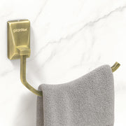 Plantex 304 Stainless Steel Rotatable Towel Hanger for Washbasin/Towel Ring for Bathroom/Towel Hanger/Napkin Holder/Bathroom Accessories - Crystal (Brass Antique)