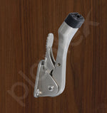 Plantex Door Stopper for Home Hydraulic/Door Stopper for Home/5 Inch Long Door Stops with Rubber Grip/Door Stoppers - (186-Satin)