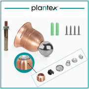 Plantex Magnetic Door Stopper for Home/Door Stopper Magnet/Gate Stopper for Main Door/Door Stopper for Home Magnetic (Rose Gold Finish)