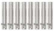 Plantex Stainless Steel 8-inch Tower Bolt/Tower Bolt for Home,Offices Doors and Windows/Tower Bolt for Main Door/Wardrobe Door Latch/Kundi/Chitakini/Door Latch for Windows (Chrome, Pack of 8)