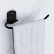 Plantex 304 Steinless Steel Towel Hanger for Wash Basin/Towel Holder/Towel Ring for Wash Basin/Bathroom Accessories (Black) Parv