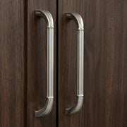 Plantex Cabinet Handle/160mm Handle for Drawer/Wardrobe/Kitchen Handle/Pull-Push Handle for Home/Office - Pack of 2 (Satin)