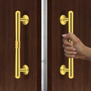 Plantex Main Door Handle/8 Inch Handle for Main Door/Pull-Push Handle for Door - Pack of 2 (S-142, Gold)
