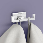 Plantex 304 Grade Stainless Steel Robe Hook/Cloth Hanger/Robe Hooks for Bathroom/Hooks for Wall/Bathroom Accessories - Chrome (Benz)