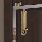 Plantex Stainless Steel 8 inch Tower Bolt/Tower Bolt for Home,Offices Doors and Windows/Tower Bolt for Main Door/Door Latch/Kundi/Chitakini/Door Latch for Windows (Brass Antique, Pack of 4)