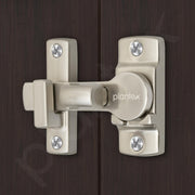 Plantex Door Latch - Pack of 4 (Satin) - Modern Style - Zinc Material - Satin Finish - Door Mount - For Home and Office Doors