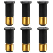 Plantex 4 Inch Sofa Leg for Bed Furniture/Aluminium Sofa Leg for Table/Support Legs/Furniture Leg - Pair of 3 (6 Piece) (DTS-77, Black & Gold)
