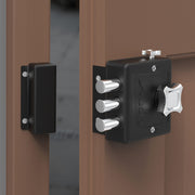 Plantex Heavy Duty Dead Bolt Lock/Rim Lock Set/Trio Lock Dead Bolt for Home/Office/Hotel – Pack of 1 (Z-Black)