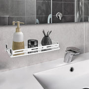 Plantex Stainless Steel Shelf for Bathroom/Kitchen Rack/Wall Mounted Bathroom Shelf/Bathroom Organiser (15x5 inches, Chrome)