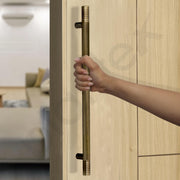 Plantex Heavy Duty Door Handle/30 inch Main Door Handle/Door Pull-Push Handle/Door & Home Decor - Pack of 1 (Brass Antique) - 3 Years Warranty