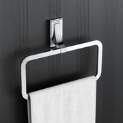 Plantex Towel Ring for Bathroom/Pure Brass Towel Holder/Towel Stand/Towel Hanger/Bathroom Accessories - Pack of 1 (APS-RTO-05, Chrome)