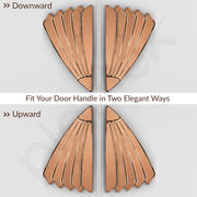 Plantex Door Handle/6 Inch Main Door Handle/Handle for Wooden Door/Pull-Push Door Handle/Door Accessories (Pack of 1, Rose Gold)