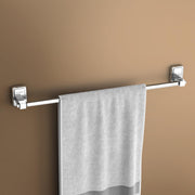 Plantex 304 Grade Stainless Steel 24 inch Towel Hanger/Holder for Bathroom/Single Towel Rod/Towel Bar/Towel Stand/Bathroom Accessories Pack of 1, Darcy (Chrome)