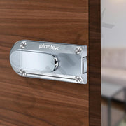Plantex Door Stopper/Door Latch for Main Door/Baby Latch for Bathroom/Door Lock for Home and Office Doors - Pack of 3 (Chrome)