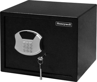 Honeywell Safes - 5103 Steel Security Safe with Hotel-Style Digital Lock/Electronic Safe Locker for Hotel/Home/Office, 0.83-Cubic Feet (Black-Medium)