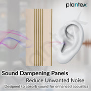 Plantex Louvers Panel for Wall/8 Feet Wall Panels/3D Charcoal Panel for Interior Walls DÃ©cor - Pack of 10 Covers - 80 Sq. Ft, Size-1 Feet x 8 Feet (YD-1203)