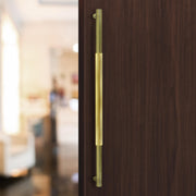 Plantex Heavy Duty Door Handle/Door & Home Decor/36 inch Main Door Handle/Door Pull-Push Handle - Pack of 1 (Brass Antique & Gold)
