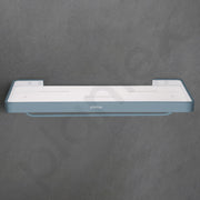 Plantex Aluminium and Acrylic Towel Holder in BAthroom/Towel Rod for Bathroom/Towel Hanger/Bathroom Accessories (Grey  & Milky White) 24 Inch