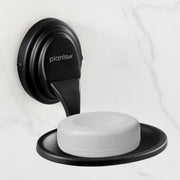 Plantex 304 Grade Stainless Steel Soap Dish/Soap Stand/Bathroom Soap Holder/Bathroom Accessories - Cubic (Black)