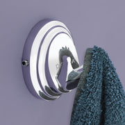 Plantex 304 Grade Stainless Steel Robe Hook for Bathroom/Cloth Hanger for Wall/Hooks for Clothes Hanging - Cubic (Chrome)