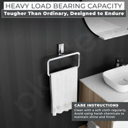 Plantex Towel Ring for Bathroom/Pure Brass Towel Holder/Towel Stand/Towel Hanger/Bathroom Accessories - Pack of 1 (APS-RTO-05, Chrome)