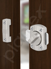 Plantex Baby Latch for Bathroom/Door Latch Lock for Bathroom/Door Stopper for Home//Door chitkani/Door Latches for Home/Office/Bedroom -Pack of 1 (Satin)