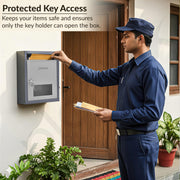 Plantex All in One Multipurpose use Letter Box for Home gate/Post Box/Suggestion Box/for Feed Back in Office/Complaint/Donation Box with Secure Lock - Pack of 15 - (Grey), Table Top or Wall Mount