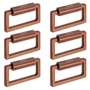 Plantex Rajwadi Drawer Kadi/Drawer Handle/Kadi for Drawers/Pull-Push Kadi for Home/Office Cabinet - Pack of 6 (Rose Gold)