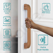 Plantex Door Handle/Main Door Handle/13 inch Pull-Push Handle for Home/Office/Hotel - Pack of 1 (SH-289, Choco) - 3 Years Warranty
