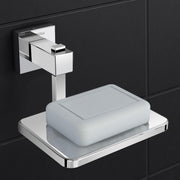 Plantex 304 Grade Stainless Steel/Soap Holder for Bathroom/Soap Holder/Soap Dish/Bathroom Accessories - Splash (Chome)