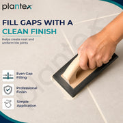 Plantex Lexora Premium Tile Grout/Waterproof Tile Gap Filler for Kitchen & Bathroom Wall Tiles Joint Filler/Crack Resistant/Chemical Resistant/Stain Resistant – 1 kg (Ivory)