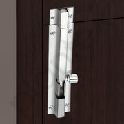 Plantex Stainless Steel Door Kit for Single Door/Door Accessories (10-inch Al-Drop,8-inch Latch,2 Handles,7-inch Tower Bolt and 4-inch Door Stopper- (Chrome & Rose Gold)