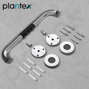 Plantex Stainless Steel Grab Bar for Toilet with Grip/20-inch Anti-Slip Handle for Bathroom Support - Pack of 1 (Chrome)