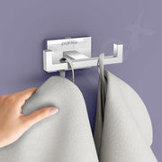 Plantex 304 Grade Stainless Steel Robe Hook/Cloth Hanger/Robe Hooks for Bathroom/Hooks for Wall/Bathroom Accessories - Chrome (Benz)