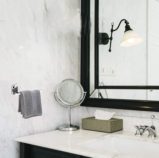 Plantex Stainless Steel Napkin Hanger for Washbasin/Napkin Holder for Bathroom/Towel Ring/Bathroom Accessories - Dream (Chrome Finish) Pack of 1