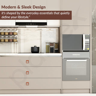 Plantex Drawer Kadi/2 Inch Chest Handle for Drawer/Square Cabinet Kadi/Pull-Push Small Kadi for Home/Office Drawer - Pack of 2 (SH-358, Rose Gold)