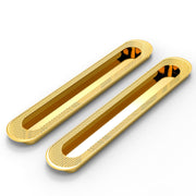 Plantex Sliding Door Handle/Concealed Handle for Sliding Door/224mm Concealed Handle for Wardrobe/Kitchen Cabinet - Pack of 2 (PVD Gold)