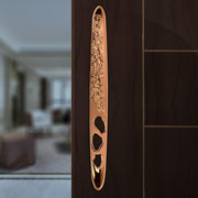 Plantex Heavy Duty Door Handle for Main Door/13-inches Main Door Handle/Pull Push Handle for Home/Hotel/Office - Pack of 1 (311-PVD Rose Gold Finish) - 3 Years Warranty