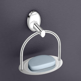 Plantex 304 Grade Stainless Steel Soap Holder Stand for Bathroom/Soap Dish/Soap Holder/Soap Stand/Bathroom Accessories - Oreva(Chrome)