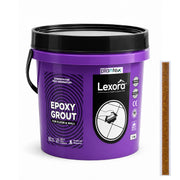 Plantex Lexora Epoxy Grout/3-Part Epoxide Resin Tile Grout/Floor & Wall Tiles Joints/Waterproof & Stain Proof/Bathroom & Industrial Use - 1 kg (Gold Majestic Sunrise)