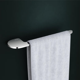 Plantex Smero Pure Brass Hand Towel Holder/Napkin Holder for Wash Basin/Napkin Hanger/Bathroom Accessories - Aqua (Chrome)