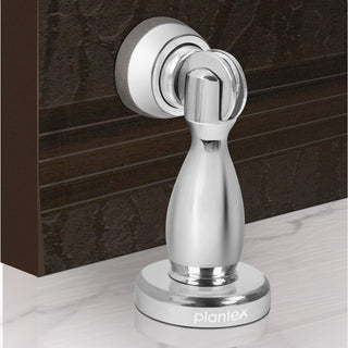 Plantex Magnetic Door Stopper for Home/Gate Stopper for Main Door/Door Stopper for Home/Door Stopper Magnet -(4 Inch,Chrome)