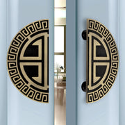 Plantex 6 Inch Main Door Handle/Aluminium Door Handle/Pull-Push Door Handle/Door Accessories (Pack of 1, Brass Antique)